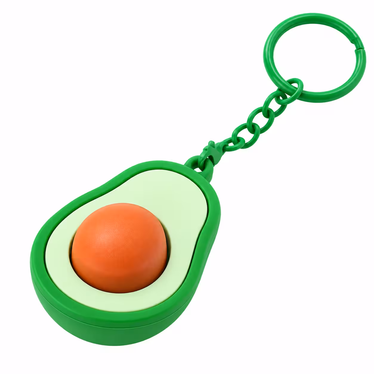 Fruit & Food Clicker Fidget Toy Keychain