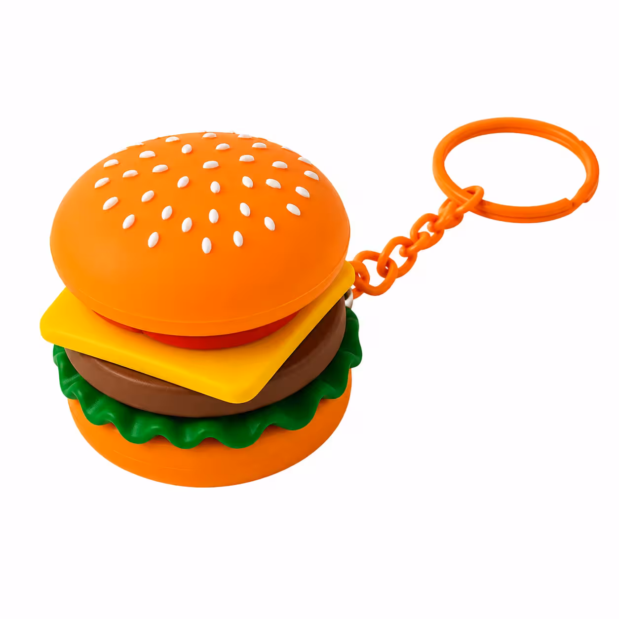 Fruit & Food Clicker Fidget Toy Keychain