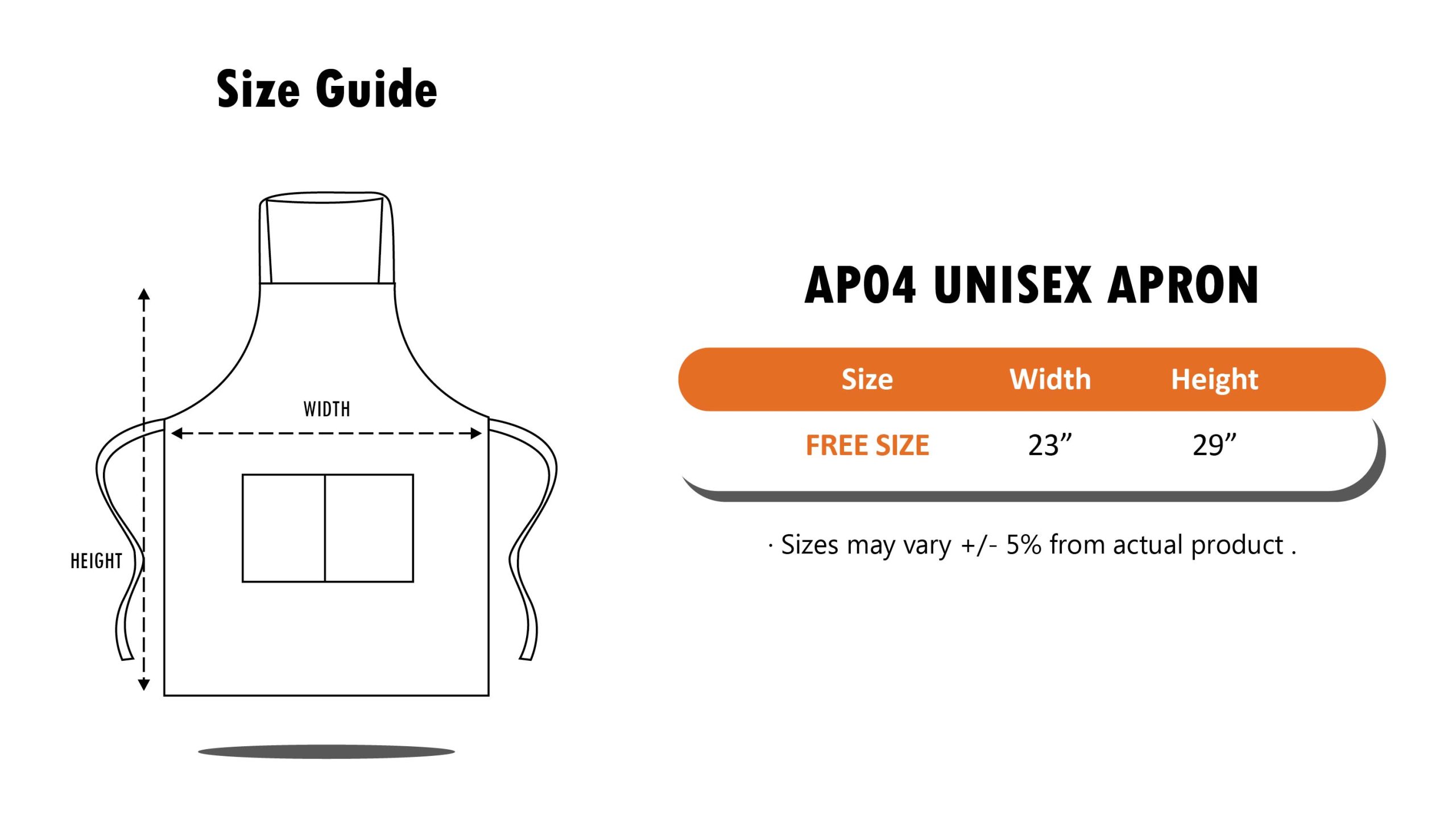 Polyester Apron w/ 2 Pockets AP04 - Image 6