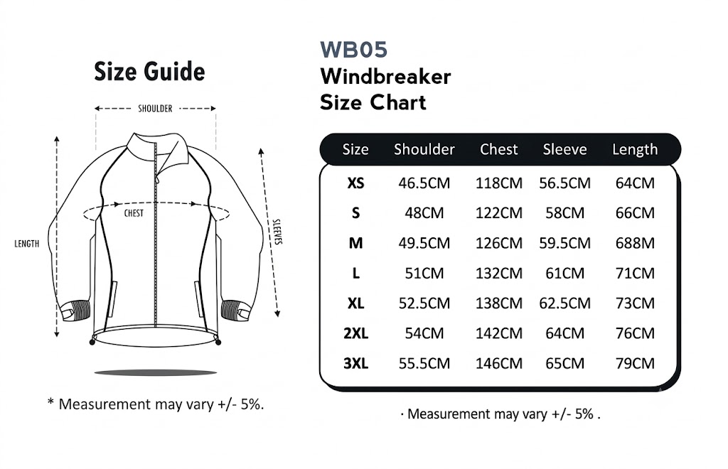wb05 size