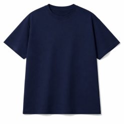 [SCR4009-2XS] SCR 40 Siro Cotton Oversized Round Neck S-Sleeve 240GSM (2XS, Navy Blue)