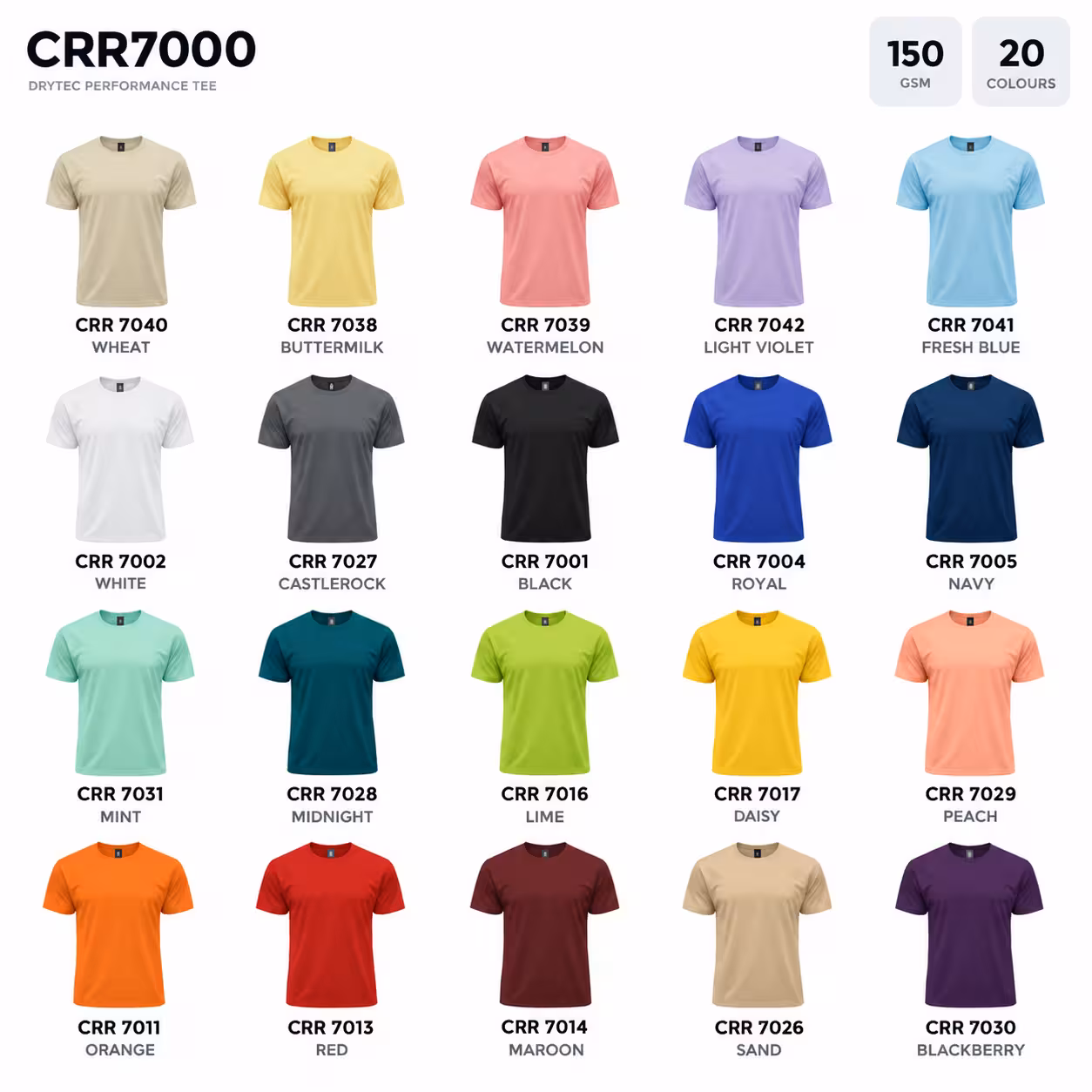 DRYtec Performance Tee T-Shirt CRR7000 - Image 2