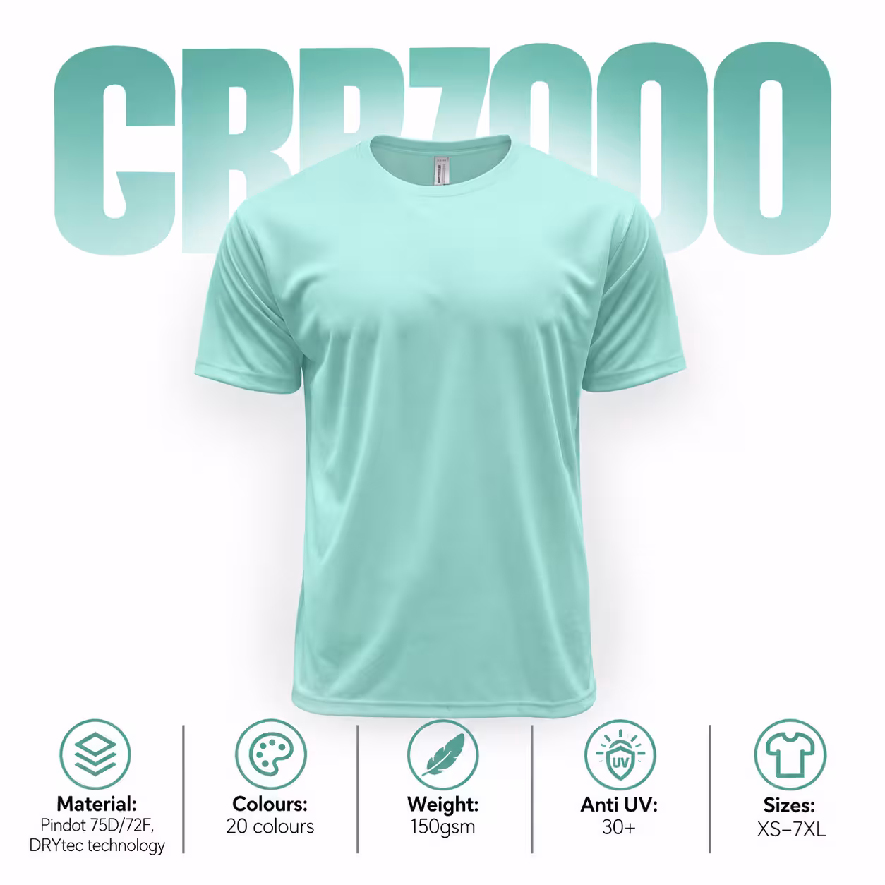 DRYtec Performance Tee T-Shirt CRR7000