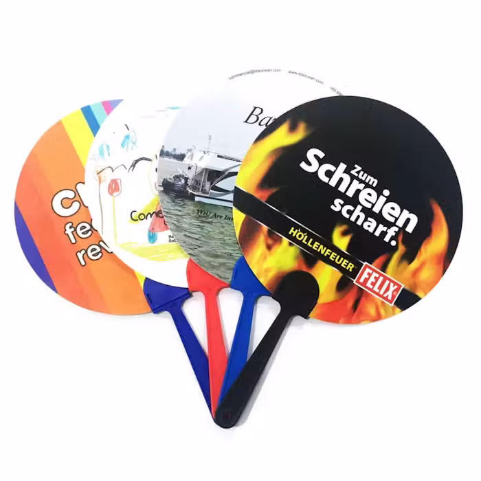 Plastic Fan with handle