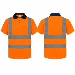 Reflective Safety Dri Fit Polo T-shirt (3)